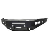 Westin Pro-Series Front Bumper Textured Powder Coat Black Finish Steel Material With Hardware - 58-411165