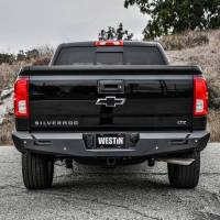 Westin - Westin Pro-Series Rear Bumper Textured Black - 58-421005 - Image 2