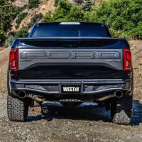 Westin - Westin Outlaw Rear Bumper Textured Black - 58-82025 - Image 5