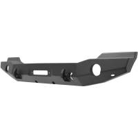 Westin WJ2 Full Width Front Bumper Steel Textured Black - 59-80035