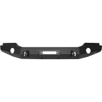 Westin - Westin WJ2 Full Width Front Bumper Steel Textured Black - 59-80035 - Image 3