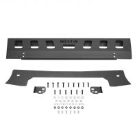 Westin - Westin WJ2 Front Bumper Skid Plate Bumper Guard Steel Textured Black Unlightened - 59-80095 - Image 5