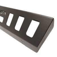 Westin - Westin WJ2 Front Bumper Skid Plate Bumper Guard Steel Textured Black Unlightened - 59-80095 - Image 10