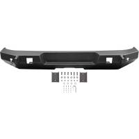 Westin - Westin WJ2 Rear Bumper Steel Textured Black Incl. Mounting Bracket Hardware And Install Sheet - 59-82005 - Image 11