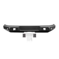 Westin - Westin WJ2 Rear Bumper Steel Textured Black Incl. Mounting Bracket Hardware And Install Sheet - 59-82025 - Image 5