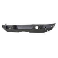 Westin WJ2 Rear Bumper Steel w/Sensors Textured Black - 59-82045