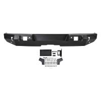 Westin - Westin WJ2 Rear Bumper Steel w/Sensors Textured Black - 59-82045 - Image 5