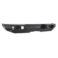 Westin - Westin WJ2 Rear Bumper Steel Textured Black Incl. Hardware Kit - 59-82065 - Image 4