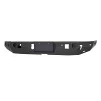 Westin WJ2 Rear Bumper w/Sensors Steel Textured Black Incl. Hardware Kit - 59-82075