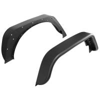 Westin Tube Fenders Rear Pair Steel w/Textured Black Finish - 62-1015