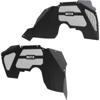 Westin Inner Fenders Front Pair Steel w/Textured Black Finish - 62-11005