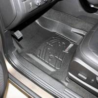 Westin - Westin Sure-Fit Floor Liner Black Front 2 pc. For Double Cab - 72-110074 - Image 2