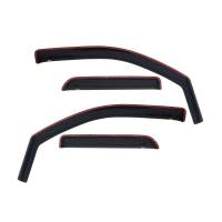 Westin In-Channel Wind Deflector 4 pc. Smoke For Quad Cab - 72-35403