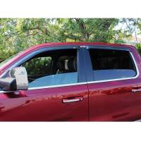 Westin - Westin Slim Wind Deflector 4 pc. Smoke - 72-35432 - Image 4