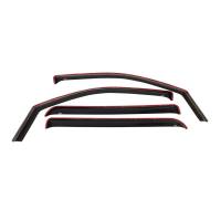 Westin In-Channel Wind Deflector 4 pc. Smoke For Super Crew Cab - 72-37405