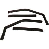 Westin In-Channel Wind Deflector 4 pc. Smoke For Super Crew Cab - 72-37407