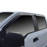 Westin - Westin Slim Wind Deflector 4 pc. Smoke For Super Crew Cab - 72-37444 - Image 2