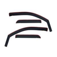 Westin In-Channel Wind Deflector 4 pc. Smoke For Double Cab - 72-39417