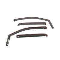 Westin In-Channel Wind Deflector 4 pc. Smoke For Double Cab - 72-88413