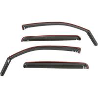 Westin In-Channel Wind Deflector 4 pc. Smoke For Double Cab - 72-88433