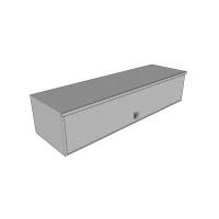 Westin - Westin Brute HD TopSider Tool Box Polished Aluminum L 48 in. x W 13 in. x H 16 in. - 80-HTB48 - Image 2