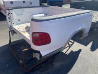 Used 01-03 Ford F-150 Super Crew White & Silver 5.5ft Truck Bed