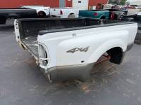 99-10 Ford F-350 White/Gold Superduty 8 ft Dually Truck Bed