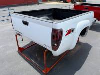 04-12 Chevy Colorado White 6ft Extended Cab Truck Bed
