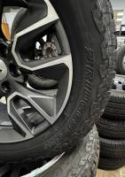 88-'25 Chevy Silverado 1500 Truck 20" 6 Lug Charcoal Inlay w/Machined face Aluminum Wheels with 275/60/R20 Bridgestone Dueler AT With TPMS - Image 4