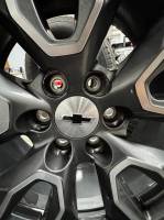 88-'25 Chevy Silverado 1500 Truck 20" 6 Lug Charcoal Inlay w/Machined face Aluminum Wheels with 275/60/R20 Bridgestone Dueler AT With TPMS - Image 6