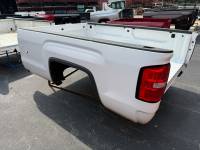 14-18 GMC Sierra White 8ft Long Truck Bed 