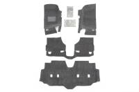 07-18 Jeep Wrangler BedRug BedRug Floor Kit Floor Liner - BRJK07F4