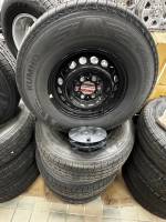 07-26 Mercedes-Benz Sprinter 2500 Van Black 16" 6 Lug Wheels (4)-245/75R16 Kumho Crugen Tires