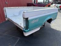 Used 87-96 Ford F-150 White & Green 6.5ft Truck Bed