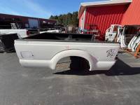 11-16 Ford F-250 F-350 Superduty White 8ft Long Bed Truck Bed - Image 7