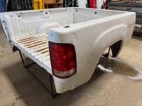 07-13 GMC Sierra White 6.5ft Short Truck Bed