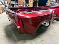Used 10-18 Dodge RAM 3500 8ft Burgundy Dually Truck Bed