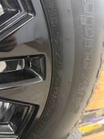 04-24 Ford F-150 6 Lug 20" Black Aluminum Wheels & Hankook Dynapro At2 275/60/20 - Image 4