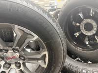 88-25 GMC SIERRA 1500 6 LUG  Charcoal Inlay w/Machined face Aluminum Wheels with 265/65/R18 Michelin Primacy - Image 6