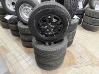 15-25 Dodge Promaster Van-5 Lug Black and Machined Alumium Wheels-LT225/75R16 Nexen Roadian CT8