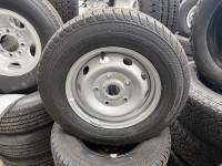 Ford  - 15-25 Ford Transit 150 250 350 16" 5 Lug Silver Steel Wheels with 235/65/16 Load Range C Continental VanContact A/S Black Wall Tires - Image 2