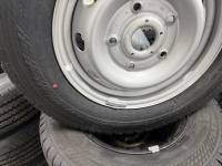 Ford  - 15-25 Ford Transit 150 250 350 16" 5 Lug Silver Steel Wheels with 235/65/16 Load Range C Continental VanContact A/S Black Wall Tires - Image 5