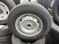 Ford  - 15-25 Ford Transit 150 250 350 16" 5 Lug Silver Steel Wheels with 235/65/16 Load Range C Continental VanContact A/S Black Wall Tires - Image 6