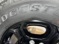 05-25 Ford F-250/F-350 Super Duty 8 Lug 18" Black Aluminum Wheels and Bridgestone Dueler A-T LT275/70/18 - Image 2