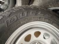 88-26 Chevy Silverado 1500 Truck 17" 6 Lug Painted Steel Wheels w/Bridgestone 265/70/17 - Image 5