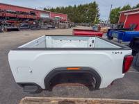 20-C GMC Sierra 2500/3500 6.9ft Pearl White Short Truck Bed With Tailgate and Taillights - Image 5