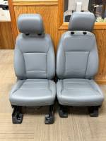 Ford  - 17-26 Ford F250 F350 F450 F550 SD XL & XLT Front Vinyl Bucket Seats Pair - Image 2