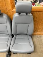 Ford  - 17-26 Ford F250 F350 F450 F550 SD XL & XLT Front Vinyl Bucket Seats Pair - Image 4