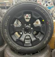 Ram - 19-C RAM 1500 6-LUG MATTE BLACK 20" WHEEL  WITH 275/55/R20 BRIDGESTONE DESERT DUELER H/L  OWL - Image 2