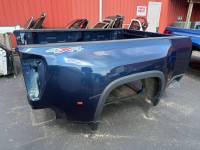  20-C Chevy Silverado HD Blue Dually Truck Bed